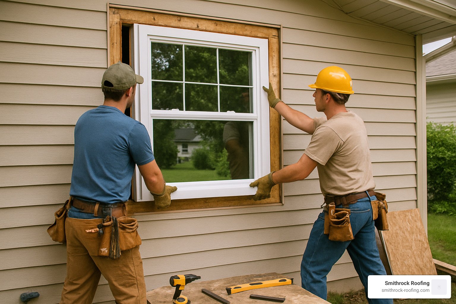 adding windows to a house