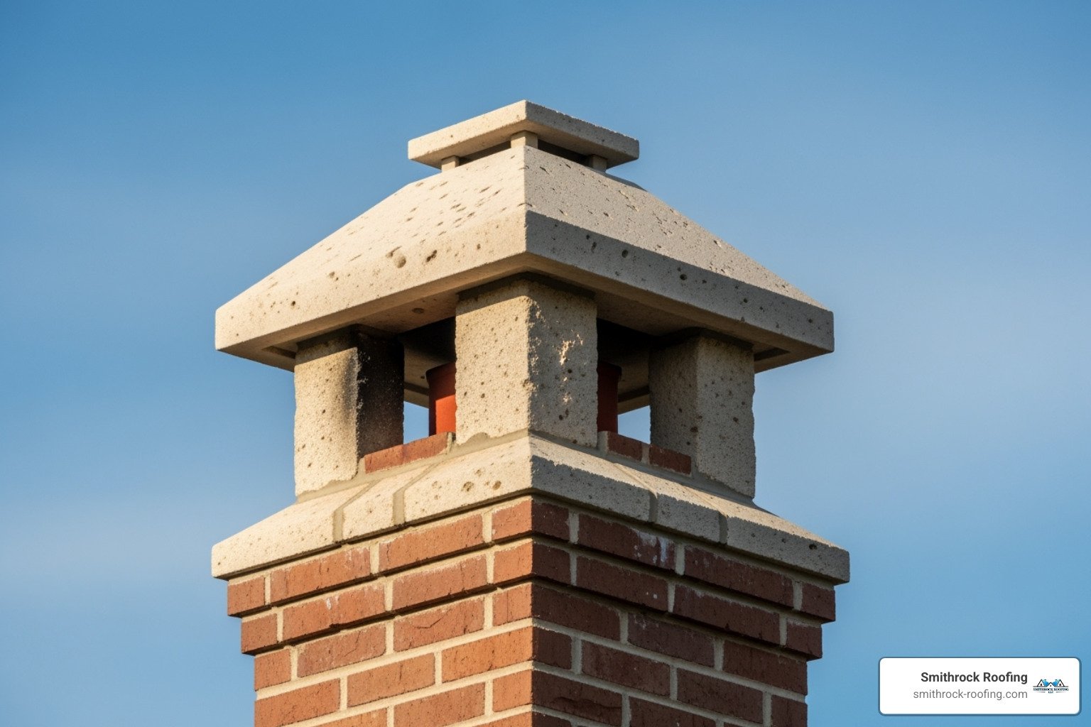 limestone chimney cap