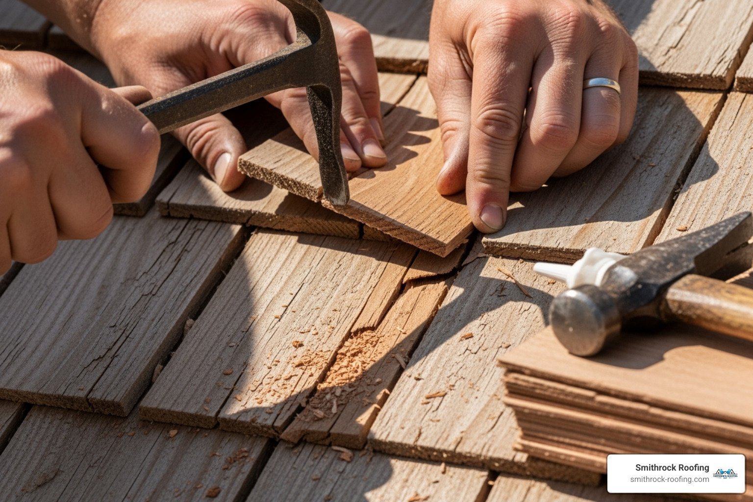 shingle siding repair