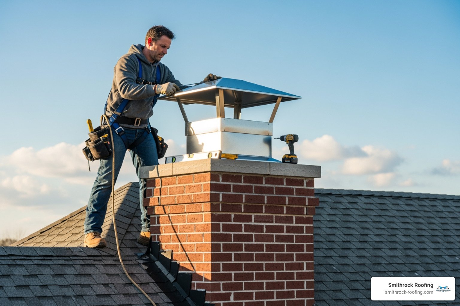 do i need a contratractor to replace a chimney cap