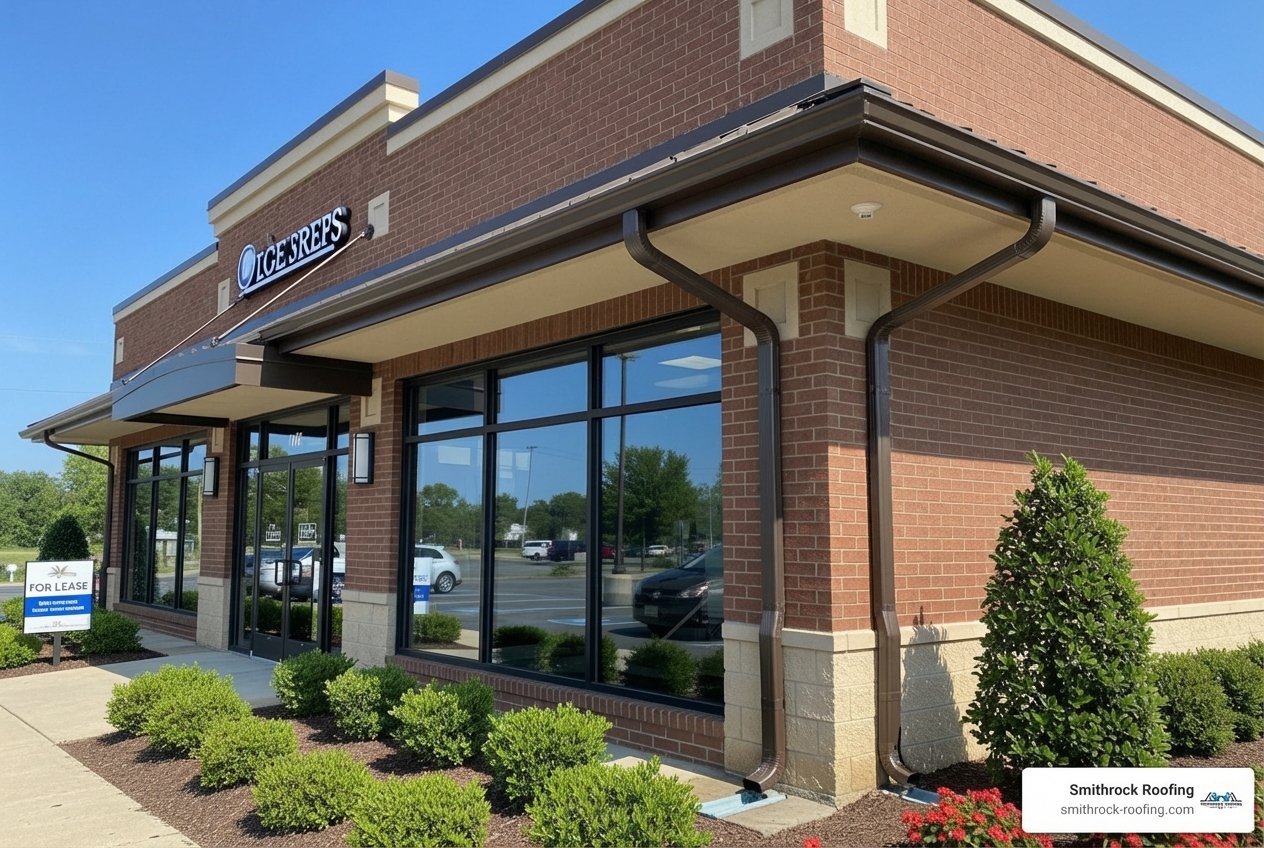 gutter installation for businesses