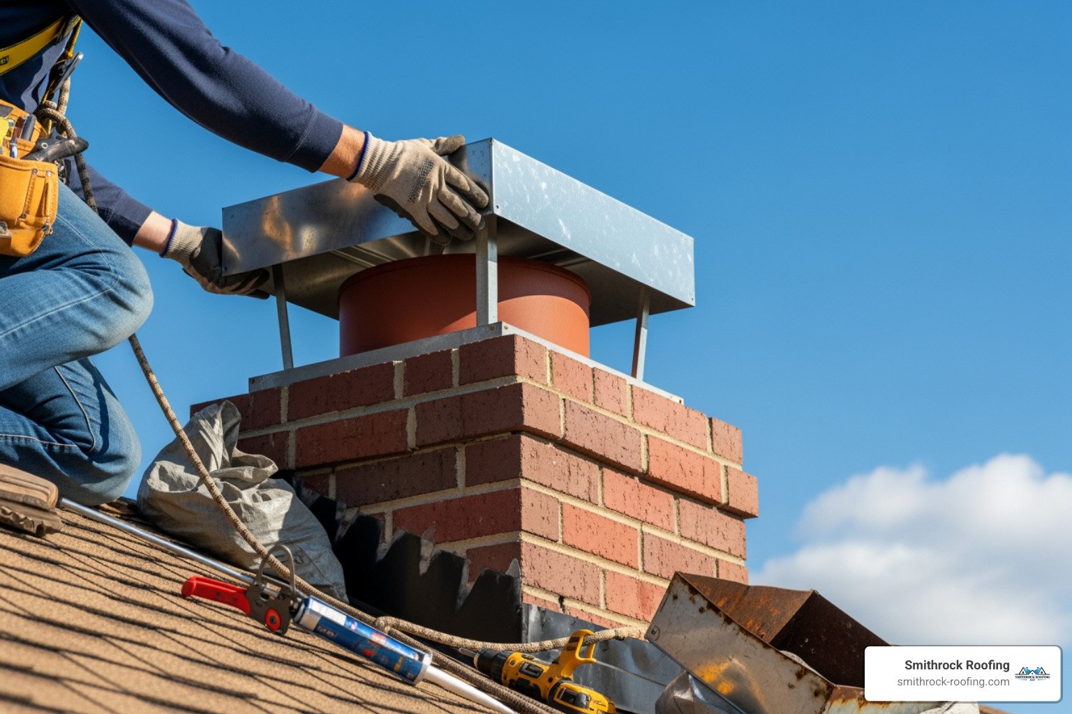 replace chimney chase cover