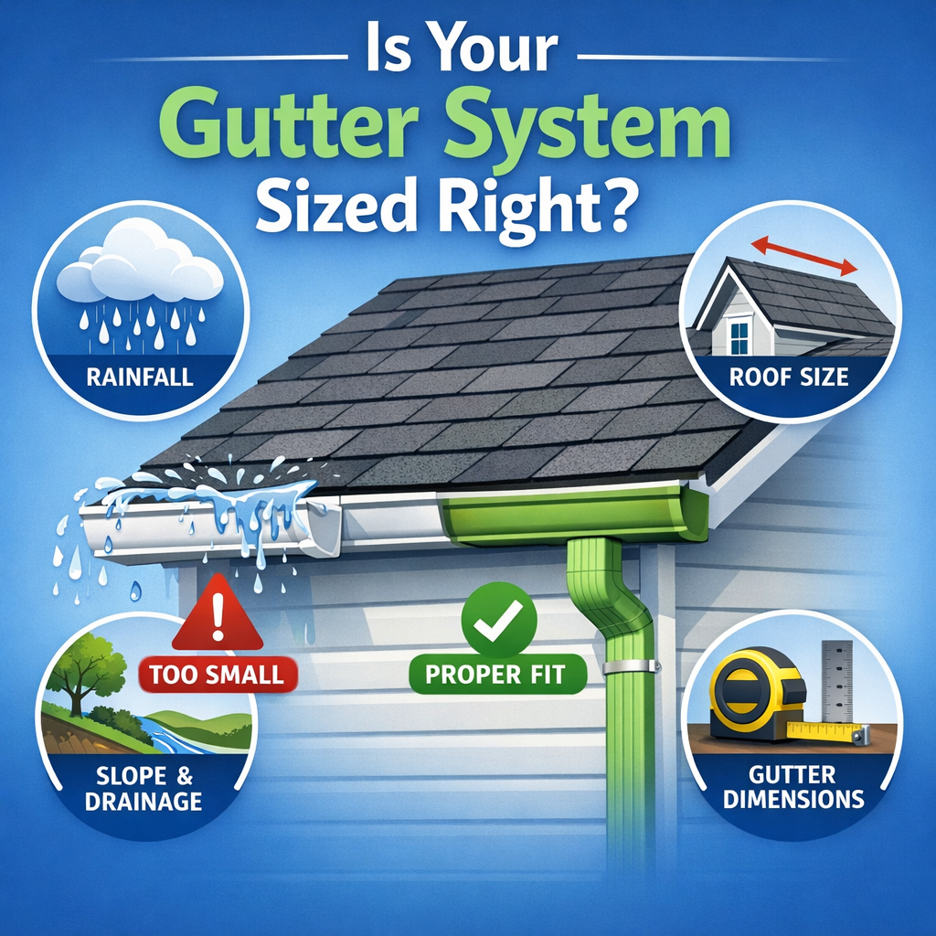 Is Your Gutter System Sized Right?