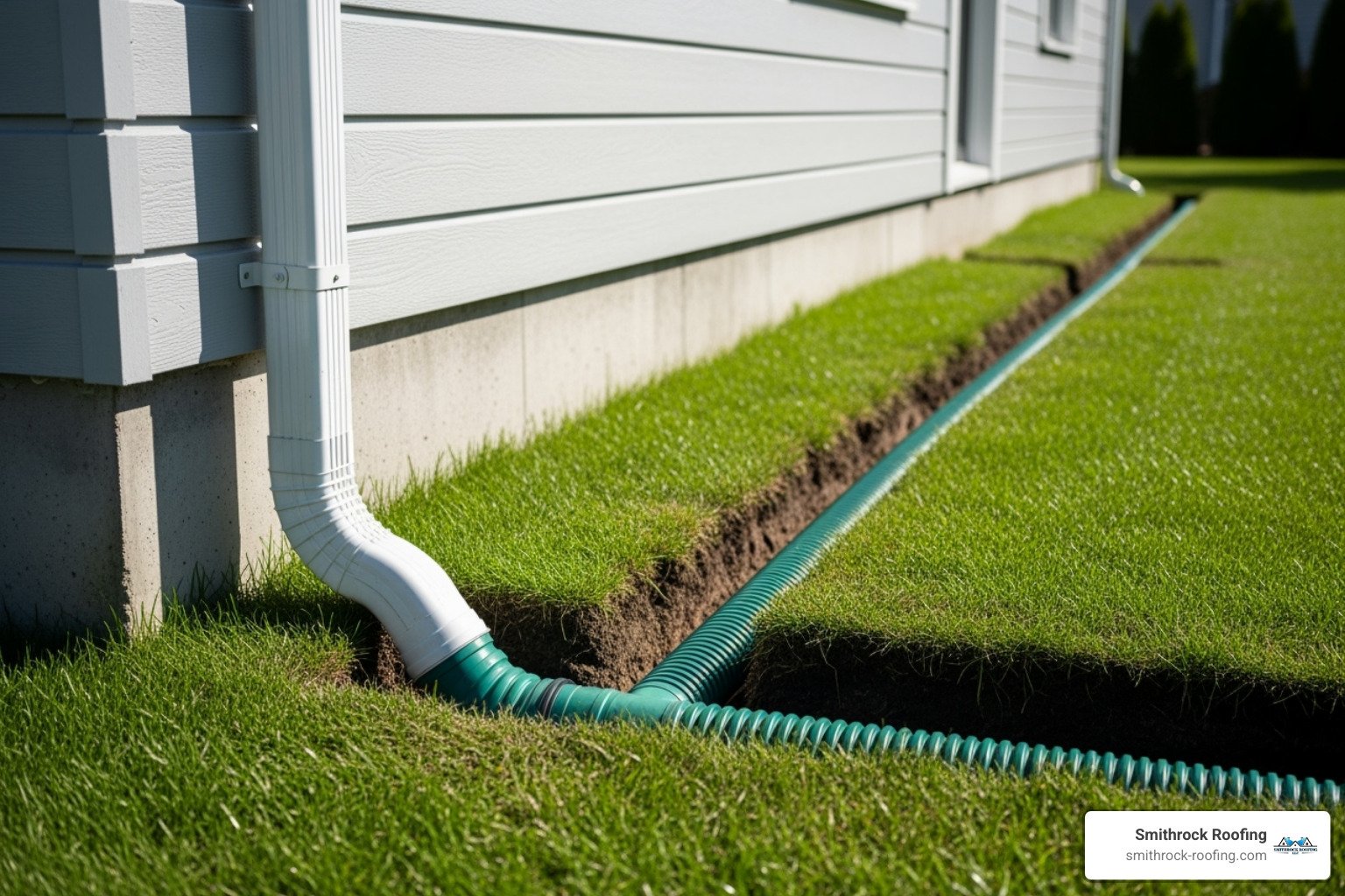 Bury Your Downspouts: Keep Your Foundation Dry and Your Yard Tidy