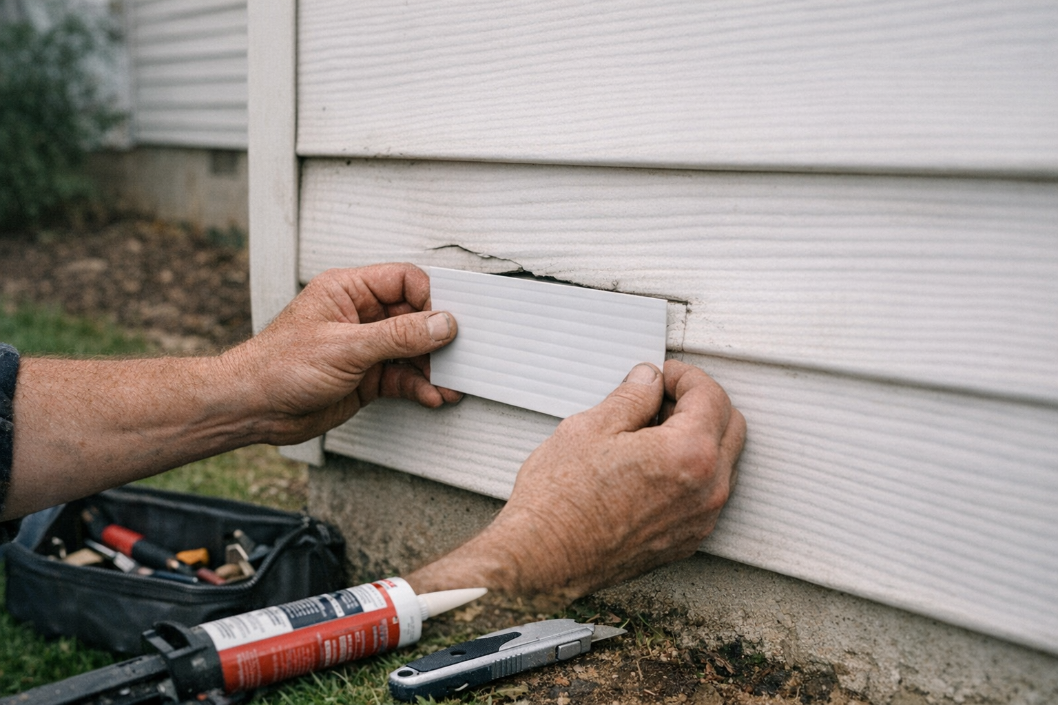 Vinyl Siding Patch Repair: Fix It Right or Replace It?