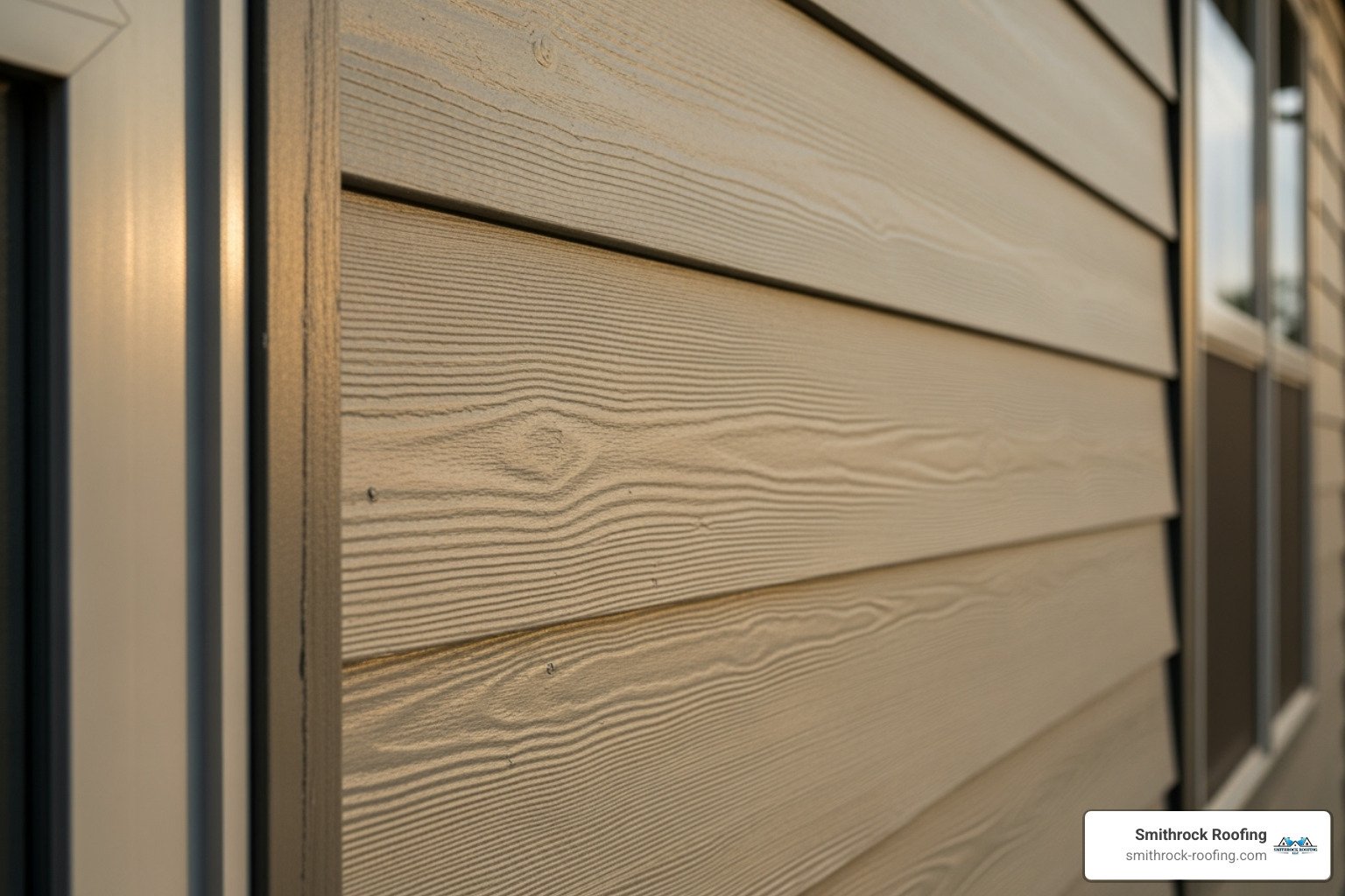 Fiber cement siding repair