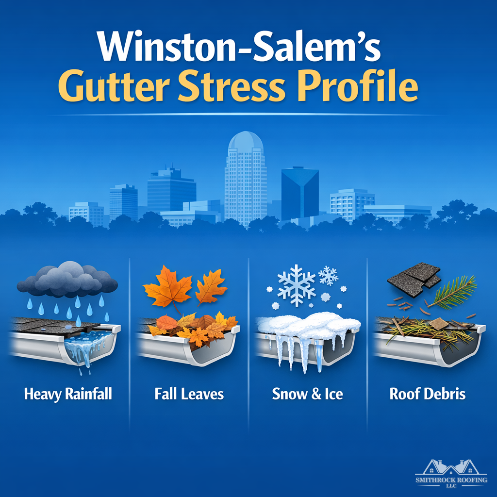 Winston-Salem's Gutter Stress Profile
