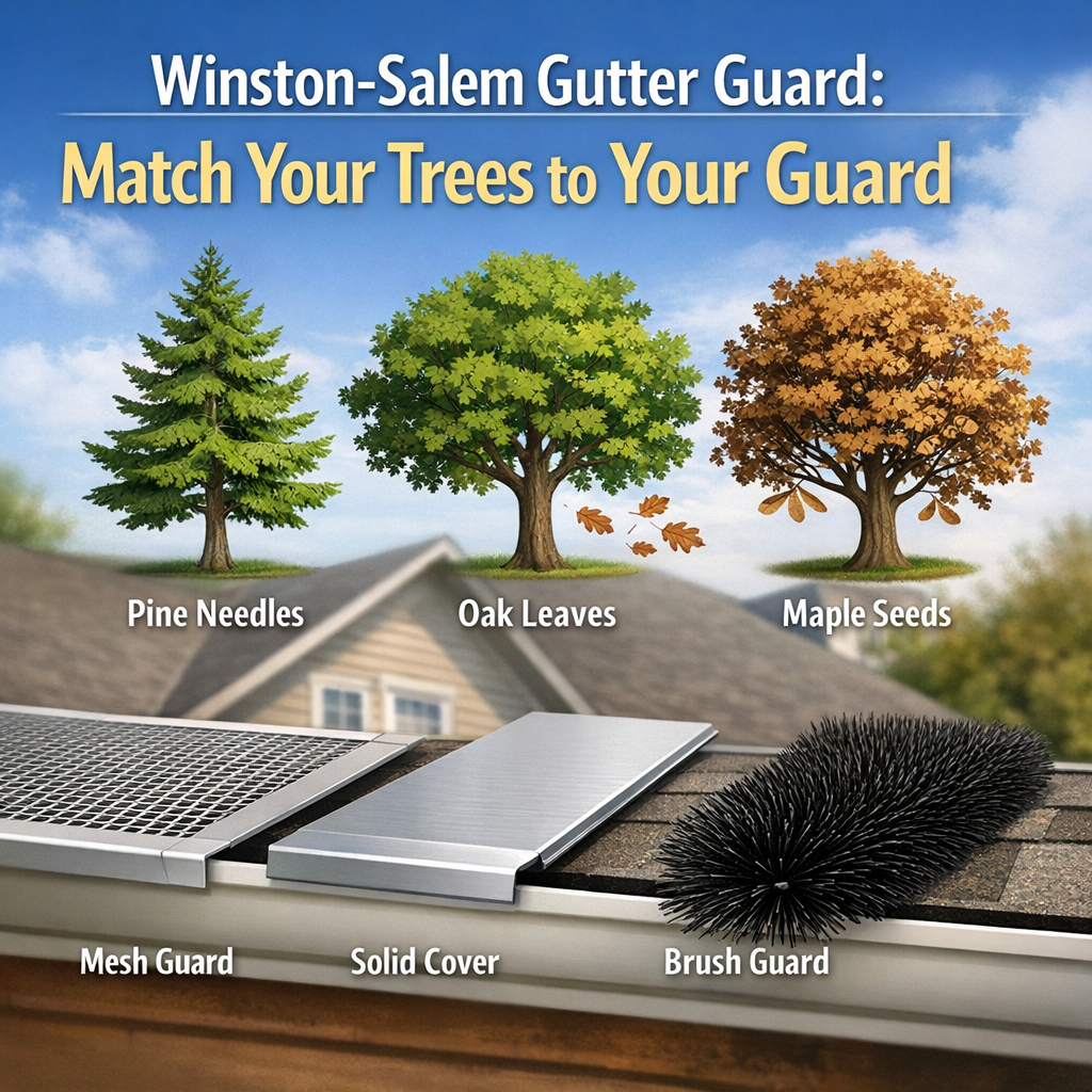 Winston-Salem Gutter Guard: Match Your Trees to Your Guard