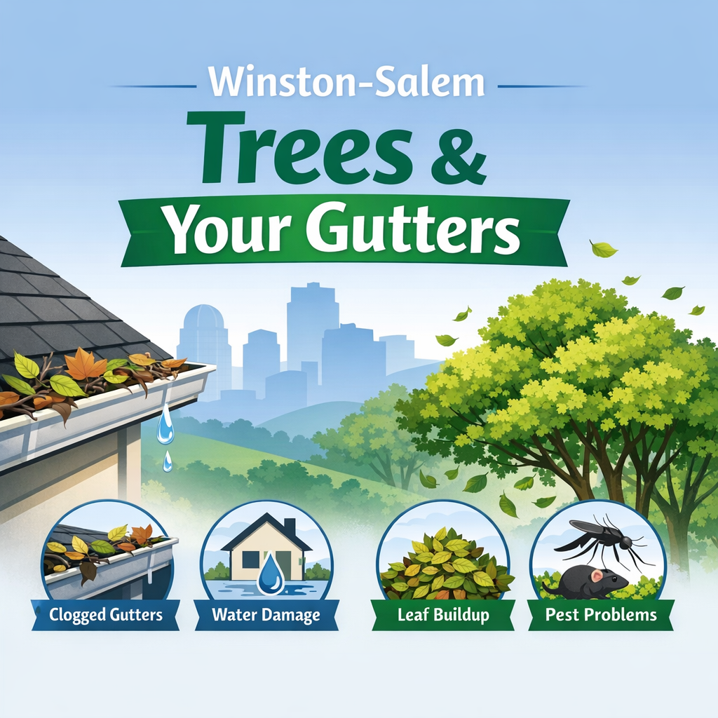 Winston-Salem Trees & Your Gutters