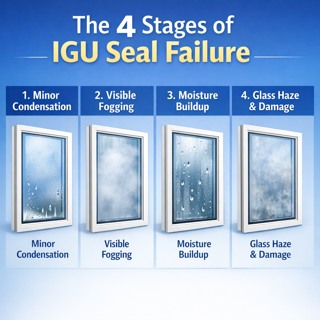 The 4 Stages of IGU Seal Failure