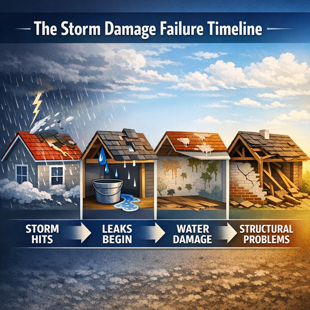 The Storm Damage Failure Timeline