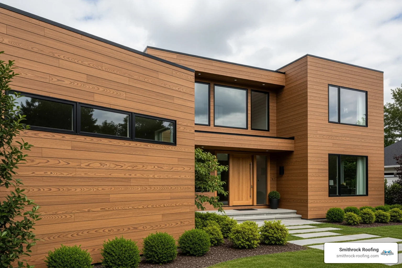 home with fiber cement siding mimicking wood grain - least expensive siding options home with fiber cement siding mimicking wood grain - least expensive siding options