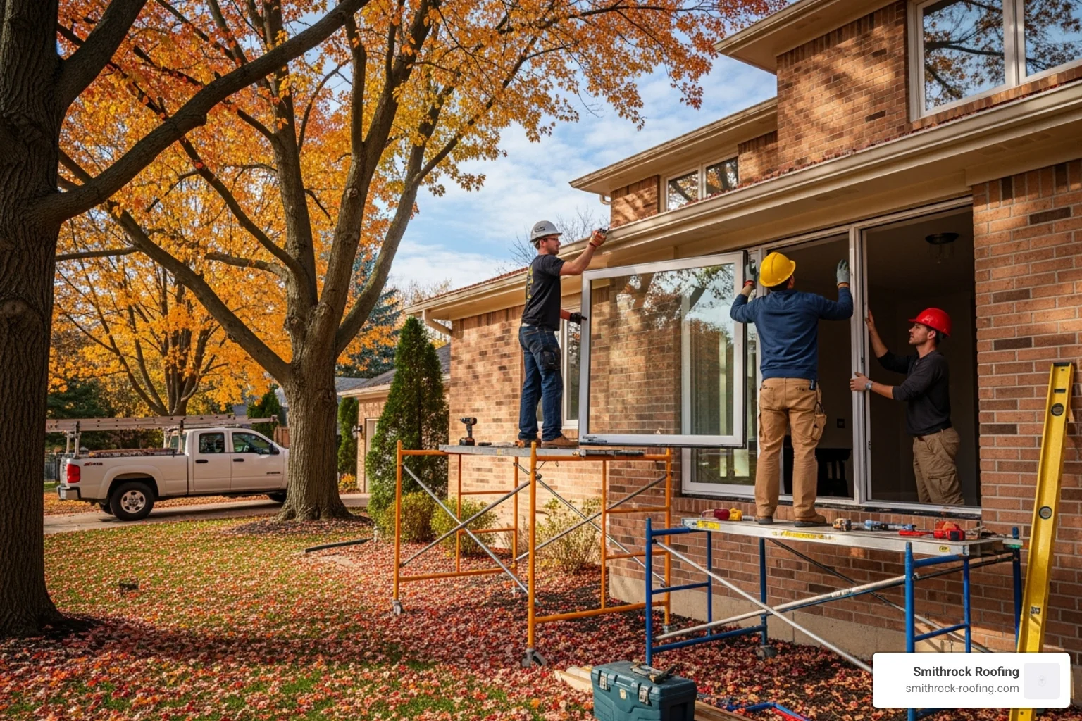 Window installation during the fall season - cost to replace windows Window installation during the fall season - cost to replace windows