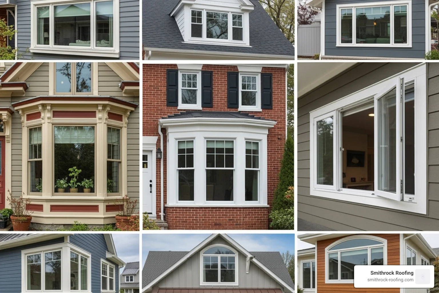 gallery showcasing different styles of vinyl windows like bay, double-hung, and casement on various home types - vinyl windows Winston Salem gallery showcasing different styles of vinyl windows like bay, double-hung, and casement on various home types - vinyl windows Winston Salem