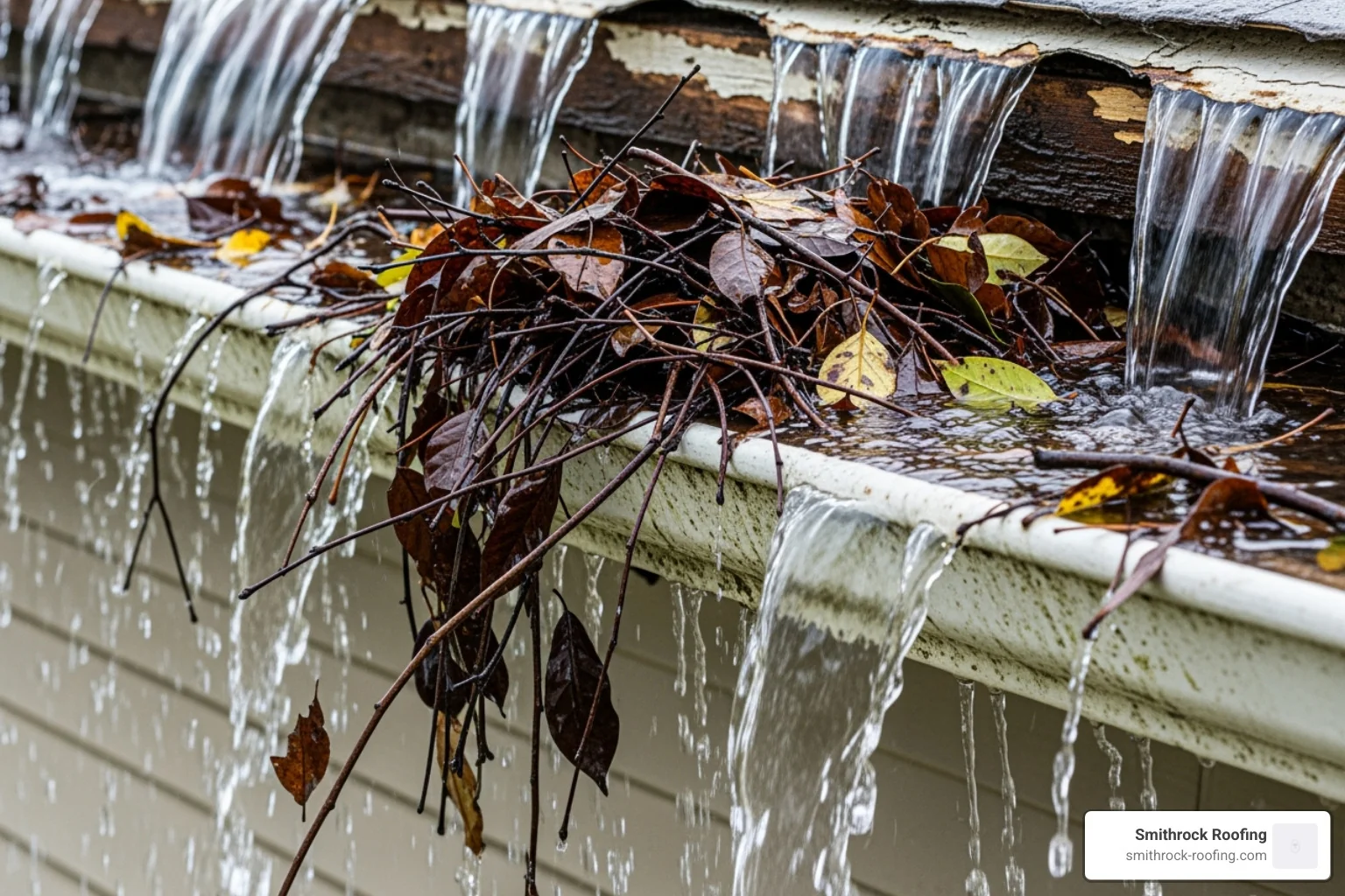 sagging gutter overflowing with water and debris - gutter repair near me sagging gutter overflowing with water and debris - gutter repair near me