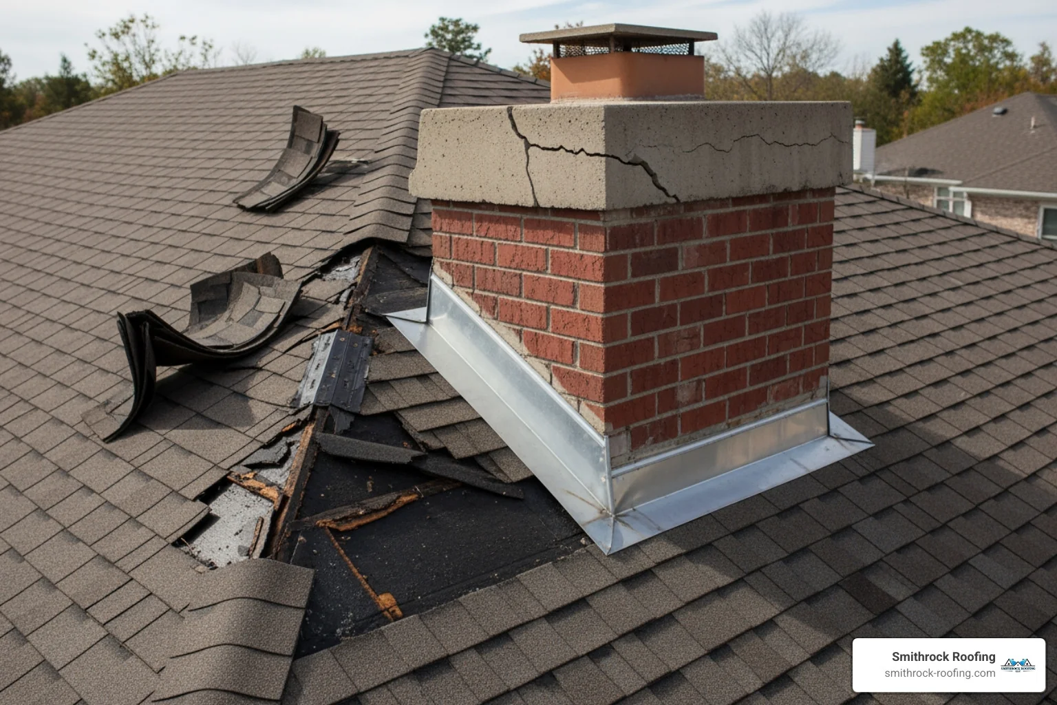 common roof leak points like damaged flashing, missing shingles, and a cracked chimney cap - ceiling water leakage solution common roof leak points like damaged flashing, missing shingles, and a cracked chimney cap - ceiling water leakage solution