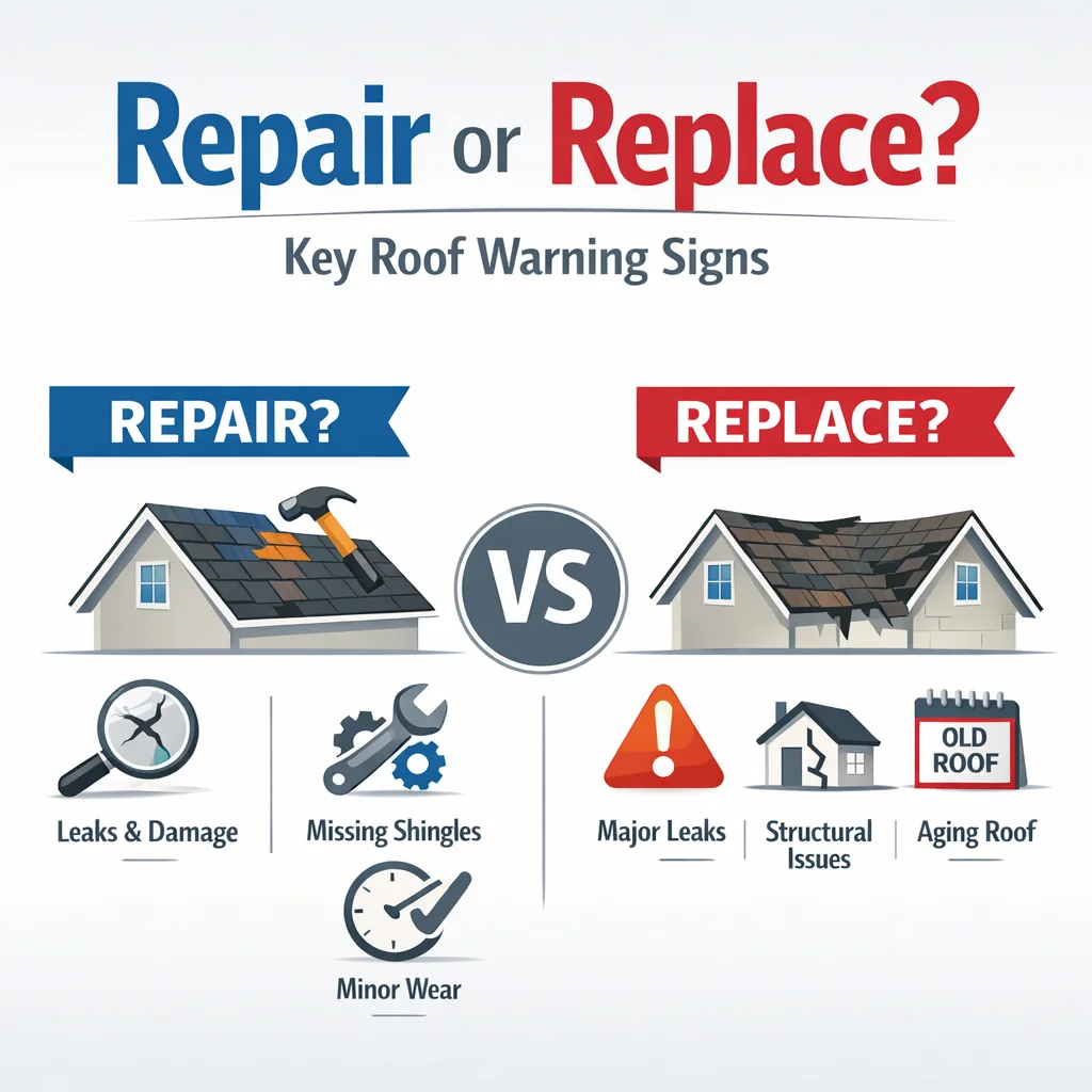 Repair or Replace? Key Roof Warning Signs