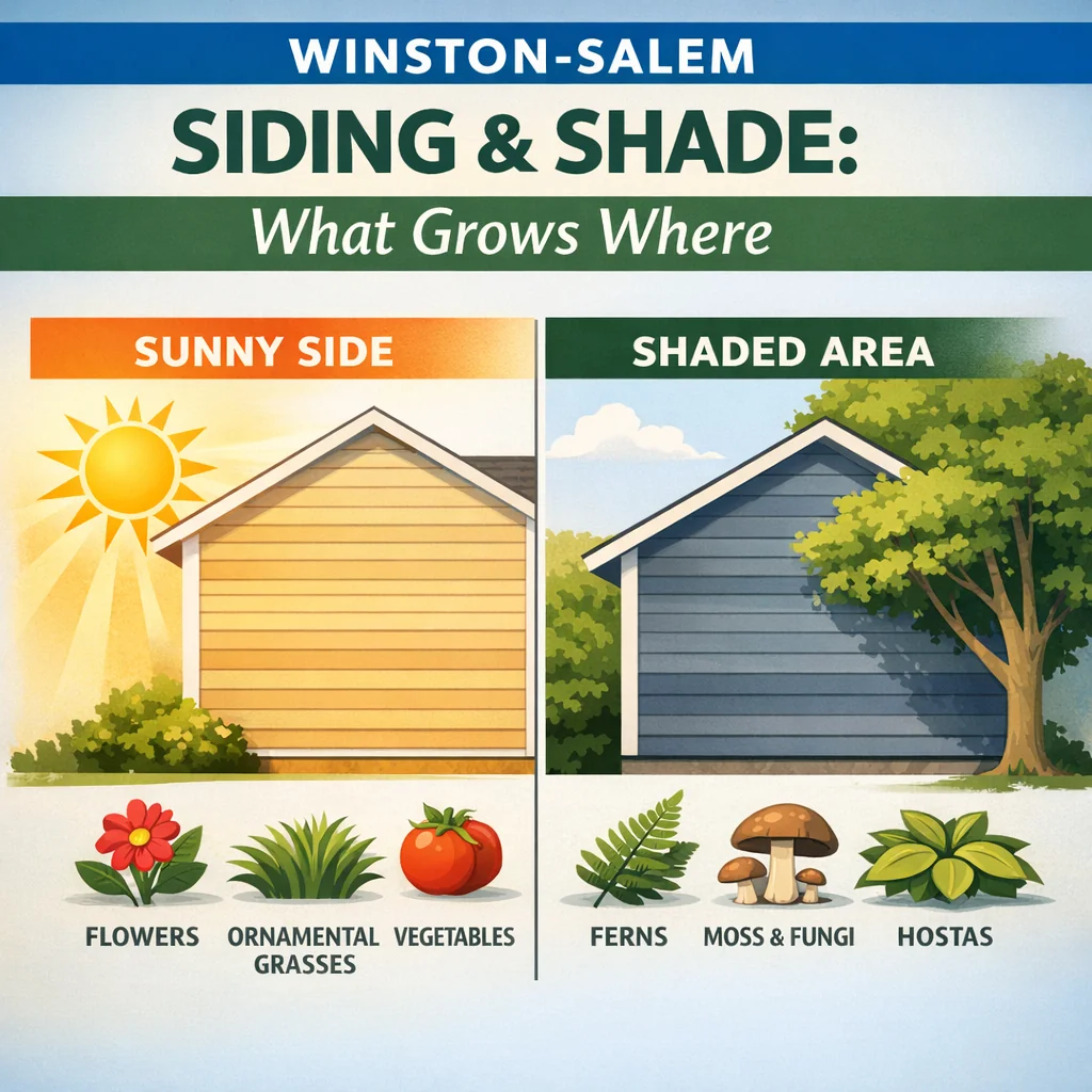 Winston-Salem Siding & Shade: What Grows Where