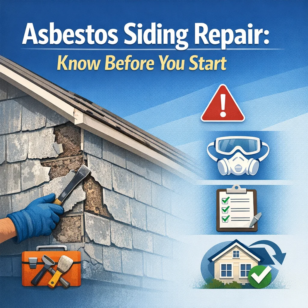 Asbestos Siding Repair: Know Before You Start