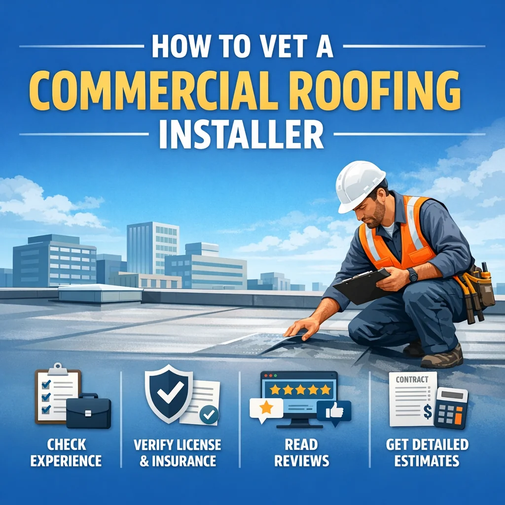 How to Vet a Commercial Roofing Installer
