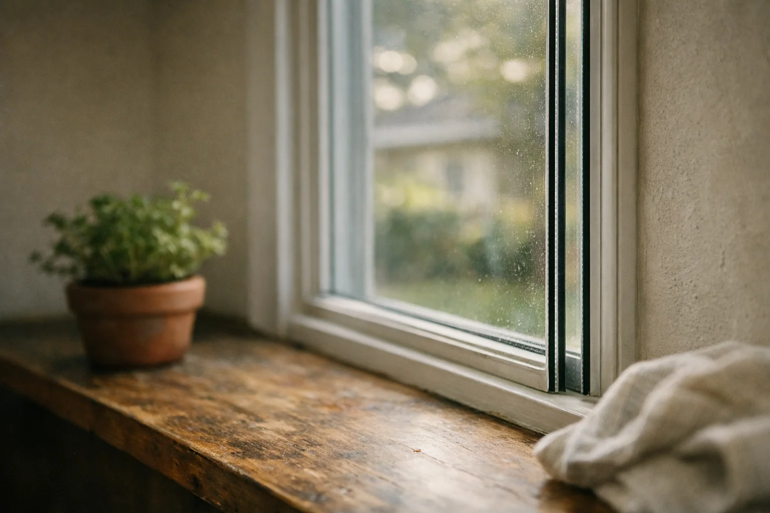 Cross-section diagram of double pane windows showing two glass panes, argon gas fill, and insulating gap that reduces heat transfer.