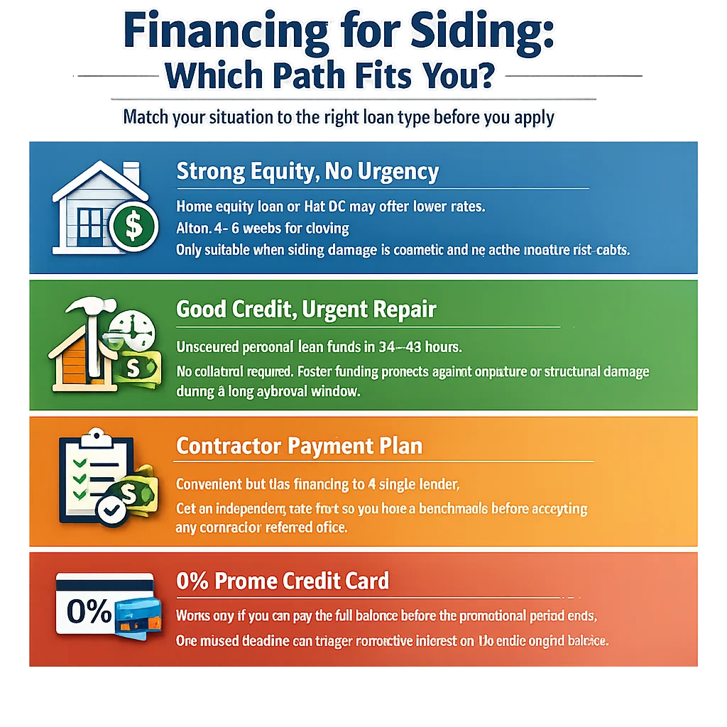 Financing for Siding: Which Path Fits You?