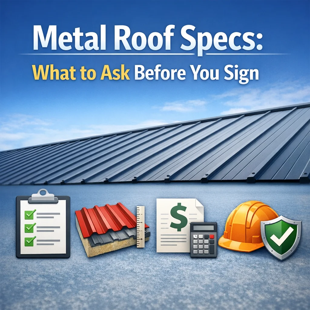 Metal Roof Specs: What to Ask Before You Sign