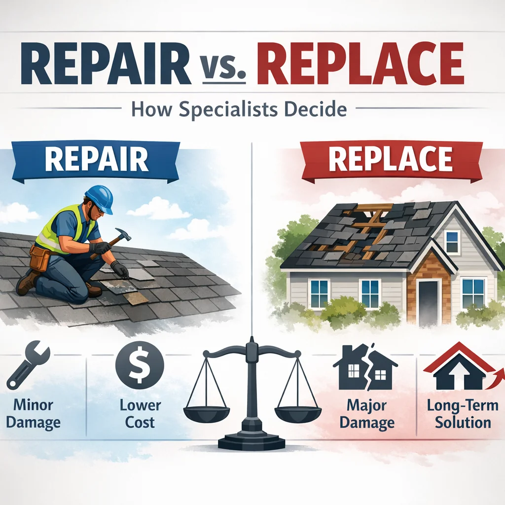 Repair vs. Replace: How Specialists Decide
