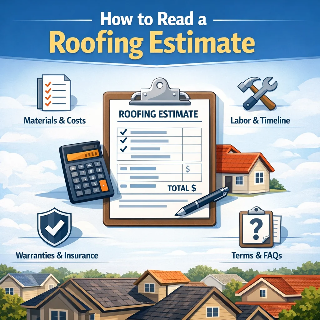 How to Read a Roofing Estimate