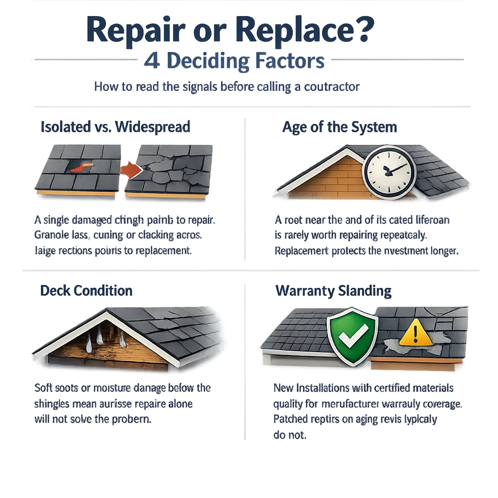 Repair or Replace? 4 Deciding Factors