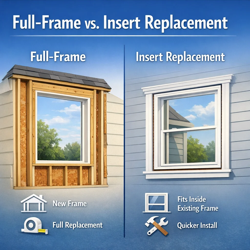 Full-Frame vs. Insert Replacement