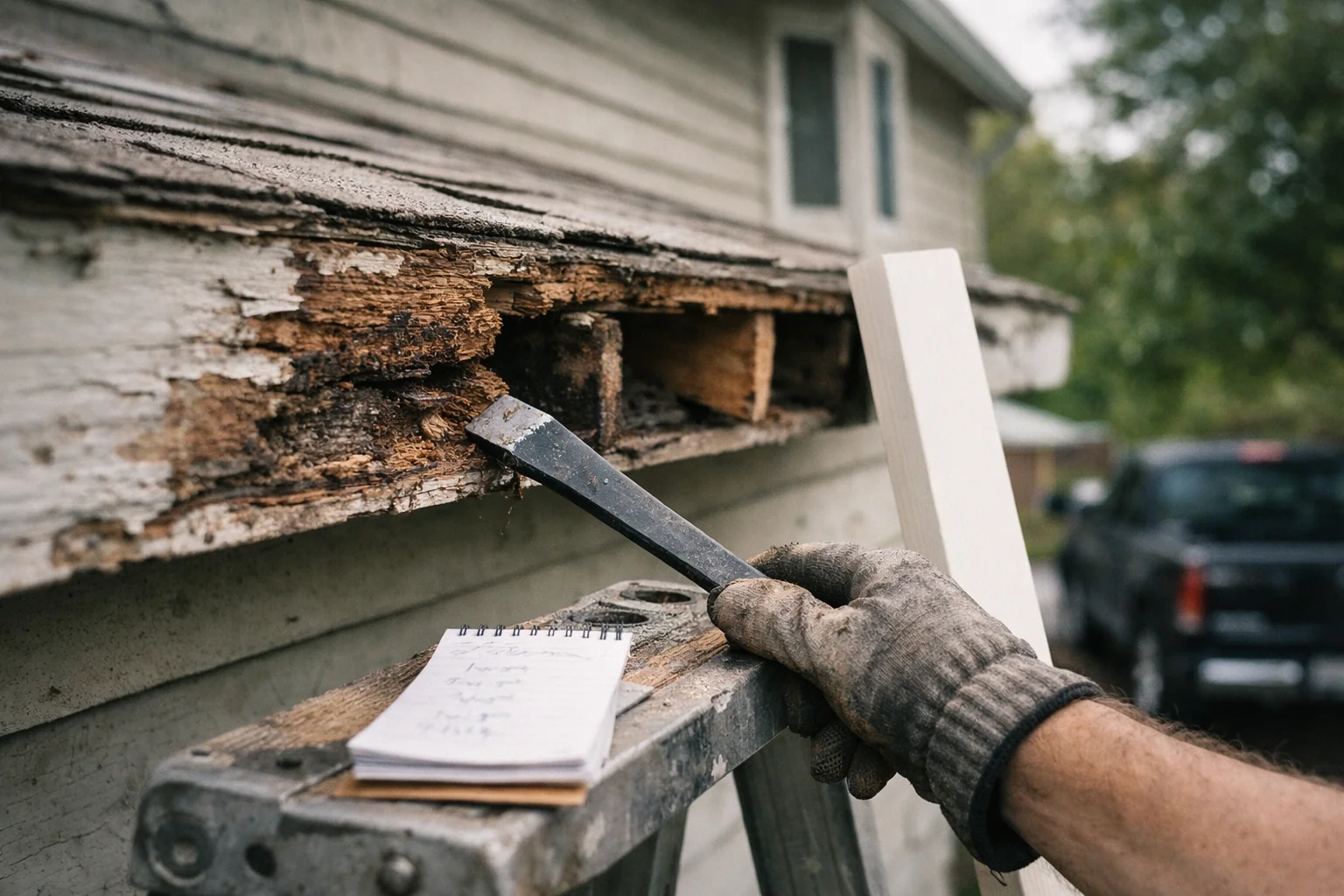 Rotted Fascia Board Repair: Fix It Right